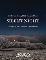 Silent Night SATB choral sheet music cover